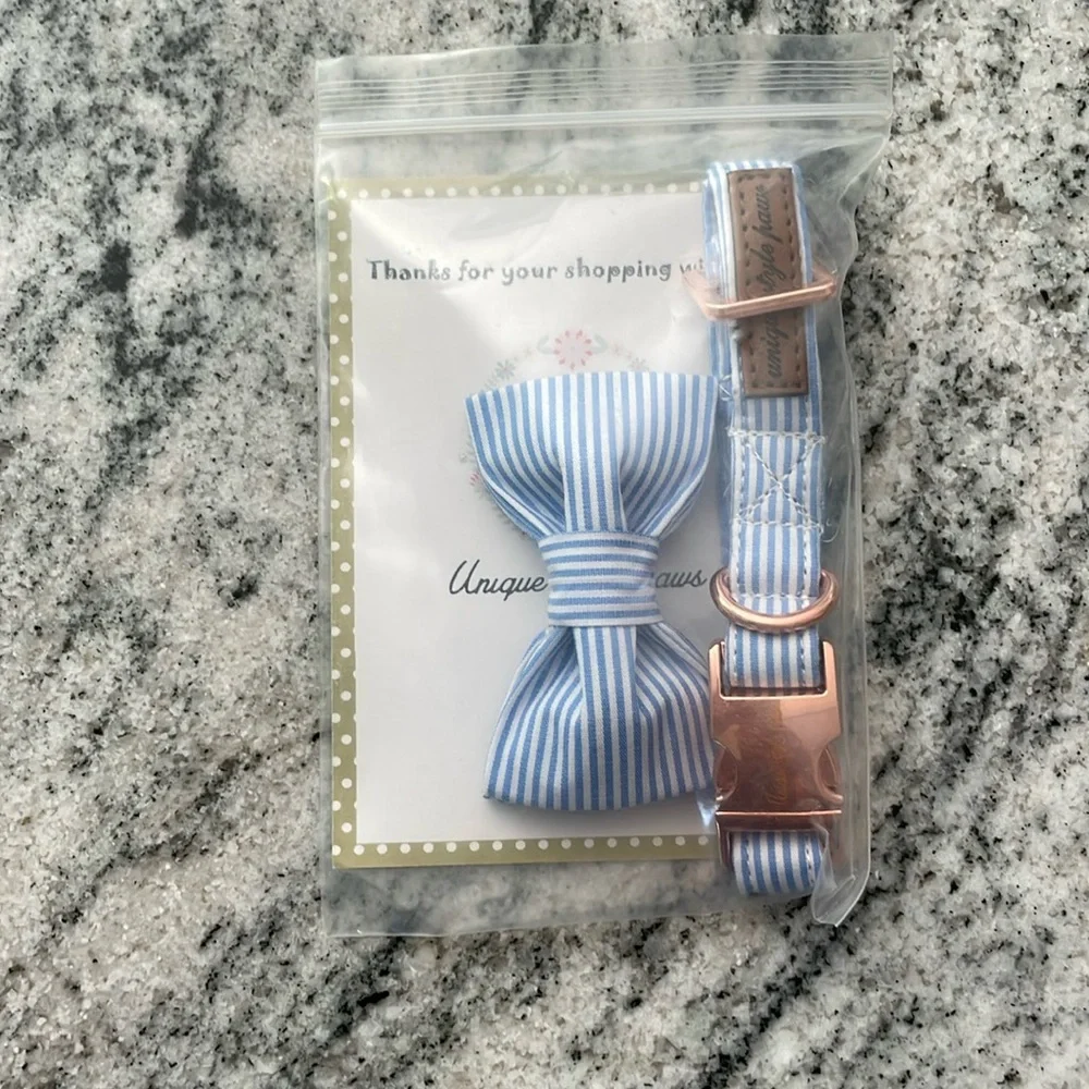 Cat or Dog Bow Tie Collar l NWT